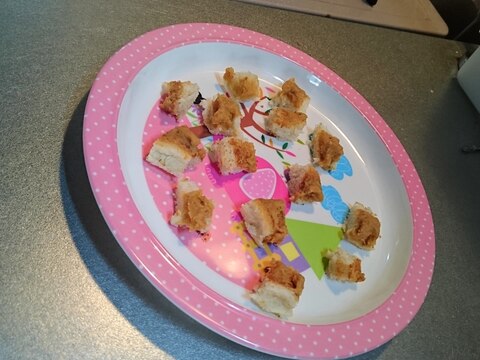 離乳食後期からの簡単 バナナきなこジャム レシピ 作り方 By Yukako0447 楽天レシピ